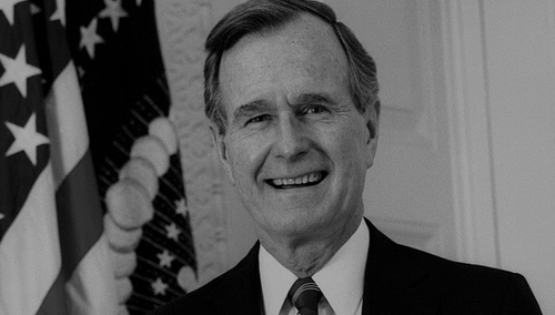Zmarł 41. prezydent USA - George H. Bush