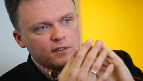 Popis pogardy Szymona Hołowni. „Nie potrzebuję oglądać zaprzysiężenia prezydenta Andrzeja Dudy”