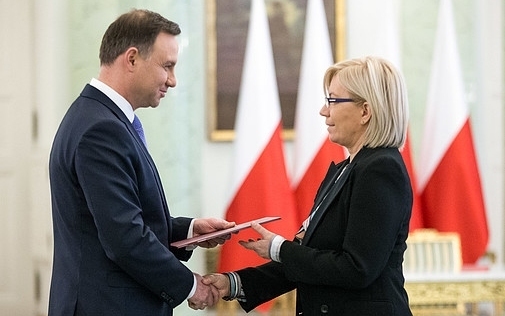 Julia Przyłębska pełniącą obowiązki Prezesa Trybunału Konstytucyjnego