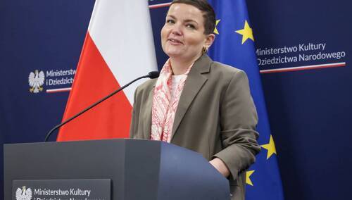 Minister kultury i dziedzictwa narodowego Marta Cienkowska