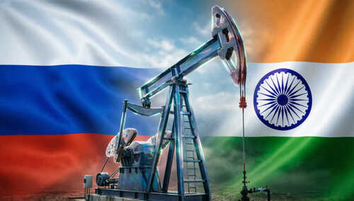 Flagi Rosji i Indii, kiwon