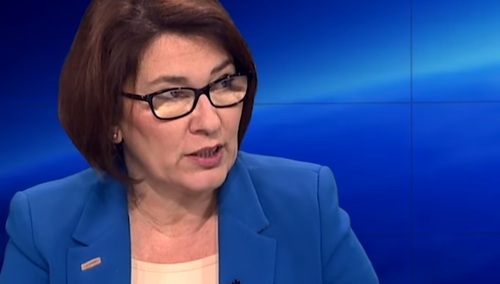 Beata Mazurek: "Pan Schetyna daleko już odleciał i wkrótce opuści Układ Słoneczny..."