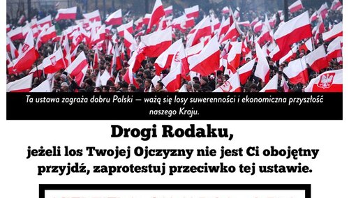 Wielki protest Polonii w USA przeciwko ustawie 447. Chicago, NY, LA, Filadelfia, Boston, Hartford