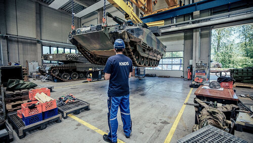 Produkcja wozu bojowego w zakładach KNDS