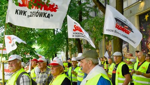 Górnicy będą protestować przed siedzibą Prawa i Sprawiedliwości w Warszawie