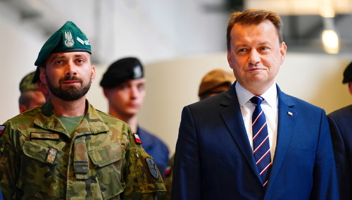 Co z Fortem Trump w przypadku wygranej Bidena? Szef MON odpowiada Tuskowi