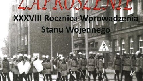 Program obchodów rocznicy wprowadzenia stanu wojennego w Olsztynie