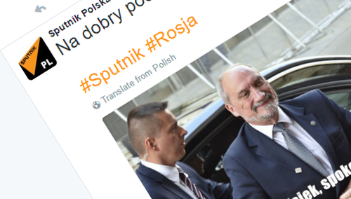 Prorosyjskie media wspierają kampanię nienawiści wobec szefostwa Ministerstwa Obrony Narodowej