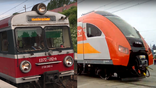 [video] Polregio zmodernizowało dwudziestopięcioletnie składy ED72 do wersji "kosmicznej"