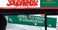 okładka Tnajnowszego numeru Tygodnika Solidarność