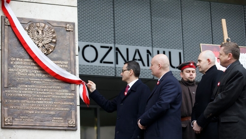 [Video] Premier M. Morawiecki w Poznaniu: Wszyscy jesteśmy powstańcami wielkopolskimi