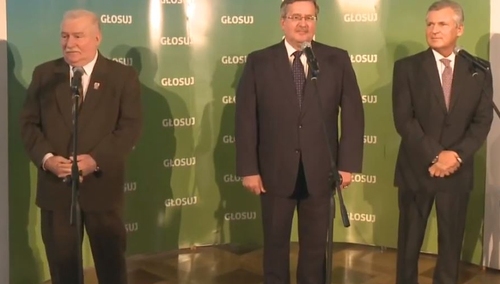 "Nie czekają nas normalne wybory". Wałęsa, Kwaśniewski i Komorowski w specjalnym liście