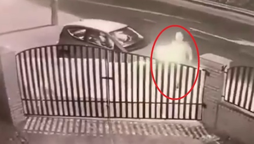 [video] Poseł PiS Joanna Borowiak publikuje nagranie z monitoringu niszczenia swoich banerów wyborczych