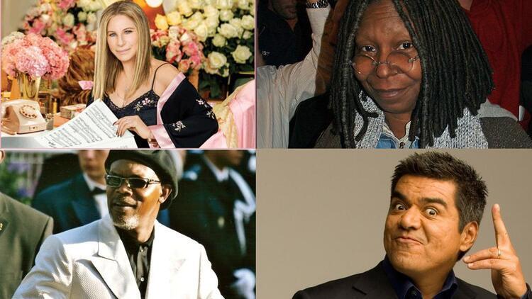 Barbra Streisand, Whoopi Goldberg, Samuel L. Jackson, George Lopez