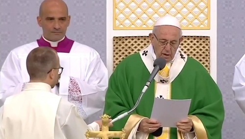 [video] Papież Franciszek w Kownie: "Ileż razy zdarzyło się, że jakiś naród, uważał się za lepszy..."