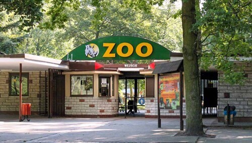 Wejście do Nowego Zoo w Poznaniu