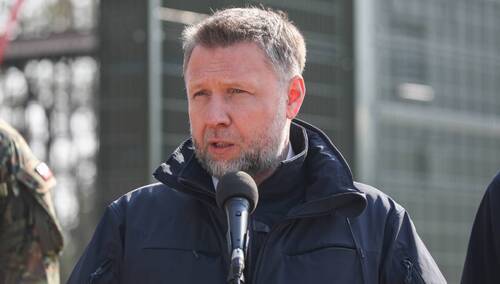 Minister spraw wewnętrznych i administracji Marcin Kierwiński 