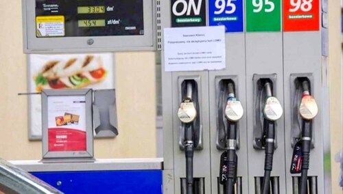 Stacja benzynowa - zdjęcie ilustracyjne