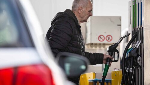 Klient stacji benzynowej