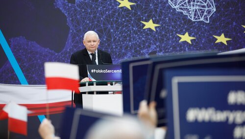 [video] Konwencja PiS: Kaczyński: Dokonamy takiej implementacji ACTA2, że wolność zostanie zachowana