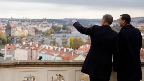 Premier Morawiecki świętuje 100. rocznicę utworzenia Czechosłowacji