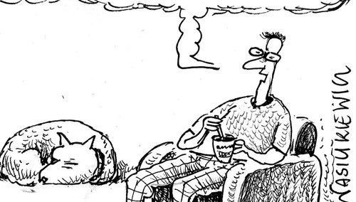 [Kliknij aby zobaczyć całość] Nowy rysunek Wasiukiewicza: Konflikt na Ukrainie