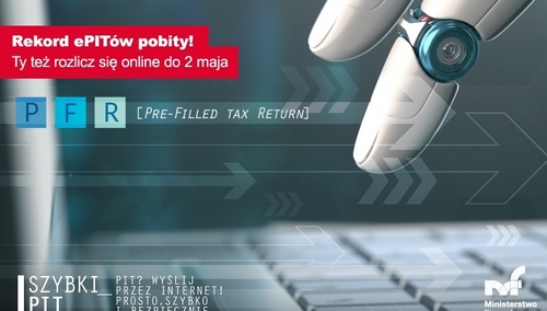 Rekord e-PIT-ów znowu pobity. Ty też rozlicz się on-line do 2 maja