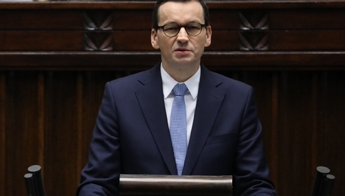 Morawiecki: Spodziewamy się szczytu epidemii w maju, czerwcu. Chcemy wypłaszczać krzywą zachorowań