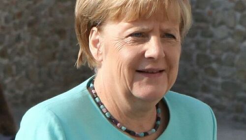 Pogoda zatrzymała Angelę Merkel