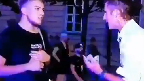 [video] "Mówimy Pani Margot". Dziennikarz TVN24 "oberwał po łapach" od aktywisty LGBT