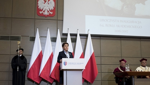 Beata Szydło na rozpoczęciu roku akademickiego: w nauce i szkolnictwie wyższym stawiamy na jakść