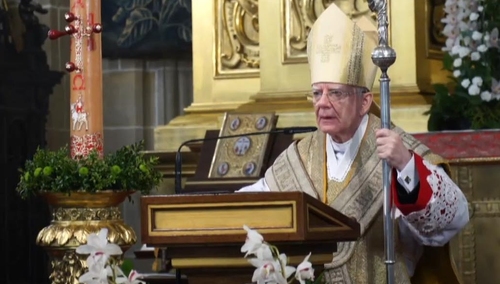 Abp Jędraszewski: zmartwychwstały Chrystus przynosi nam dary – pokoju, radości, miłości