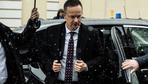Węgierski minister spraw zagranicznych Peter Szijjarto