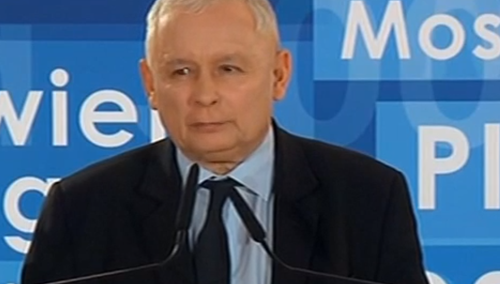 Jarosław Kaczyński: Druga strona może kłamać, kłamać, kłamać, łamać rekordy hipokryzji