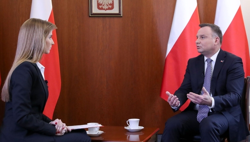 Andrzej Duda ostro o "kaście": "Demonstracje polityczne pokazują, że środowisko sędziowskie jest zepsute"