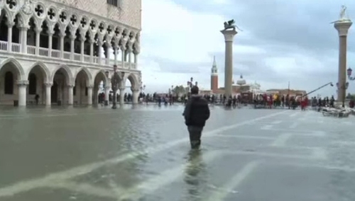 Wenecja pod wodą. Sytuacja w mieście jest dramatyczna