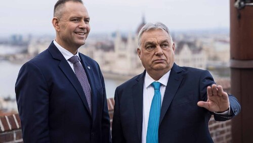 Karol Nawrocki i Viktor Orban