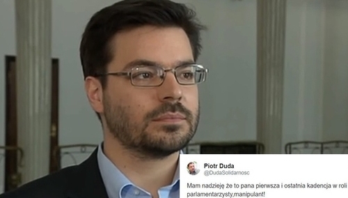 Ostra dyskusja Przewodniczącego "S" Piotra Dudy ze S. Tyszką [K'15] w/s "wolnych niedziel"