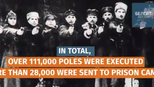 [video] "Over 111,000 Poles were executed" Biełsat przygotował spot o Operacji Polskiej NKWD po angielsku