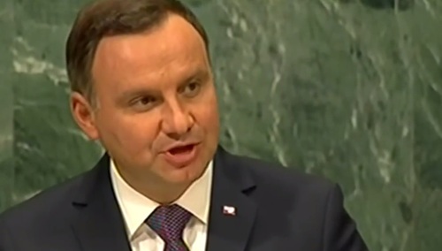 [video] Prezydent Duda w ONZ: Wybór Polski do Rady Bezpieczeństwa odzwierciedla wzrost naszego potencjału