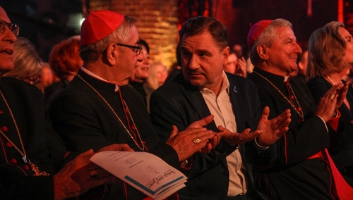 Piotr Duda po koncercie w św. Brygidzie: Nie wyobrażałem sobie że nas, jako Solidarności tutaj nie będzie