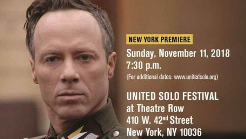 Marek Probosz laureatem nagrody za najlepszy spektakl dokumentalny na United Solo Festival 2018!