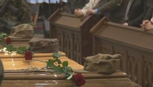 Pożegnanie Niezłomnych "Wilczura", "Lwa", "Małego", Śmiałego"...