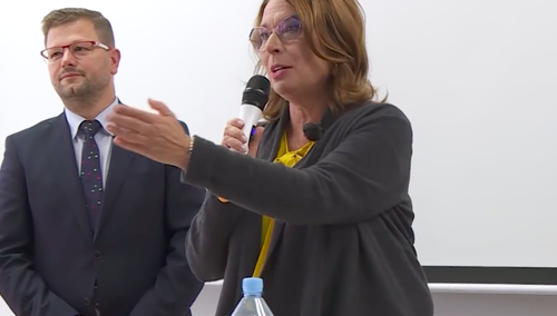 [video] Radomianie zostali zaproszeni na prezentację czujników CO. Okazało się, że to kampania KO