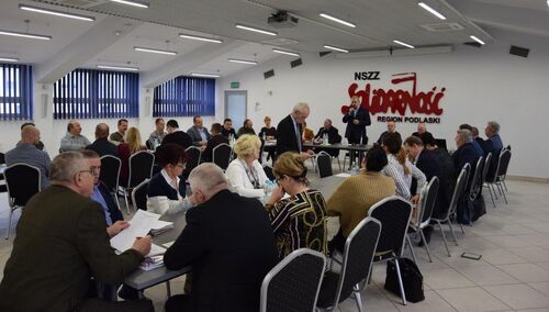Posiedzenie Zarządu Regionu Podlaskiego "S"
