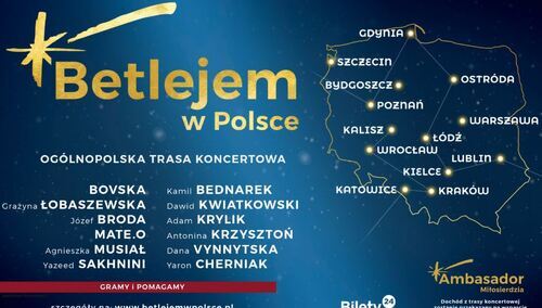 Rusza premierowa trasa koncertowa "Betlejem w Polsce"