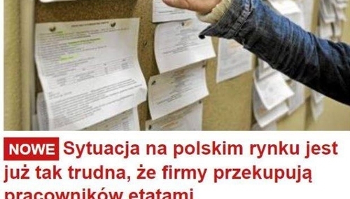 Konrad Wernicki: Gazeta.pl alarmuje - pracodawcy przekupują ludzi etatami... Serio?