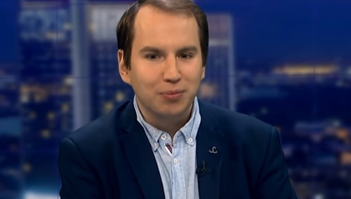 Nietypowy gość odwiedził biuro poselskie Adama Andruszkiewicza