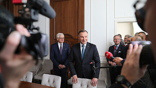 Prezydent w Nowym Jorku. „Rozmowa dotyczyła wymiany handlowej, która obecnie osiąga rekordowe rozmiary"