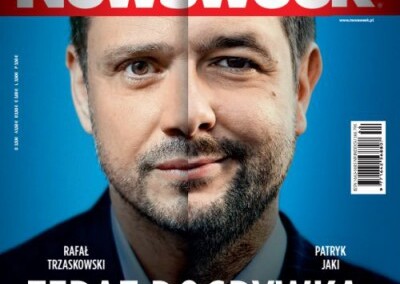 Ta okładka przejdzie do historii. Wtopa "Newsweeka", kierowanego przez Tomasza Lisa